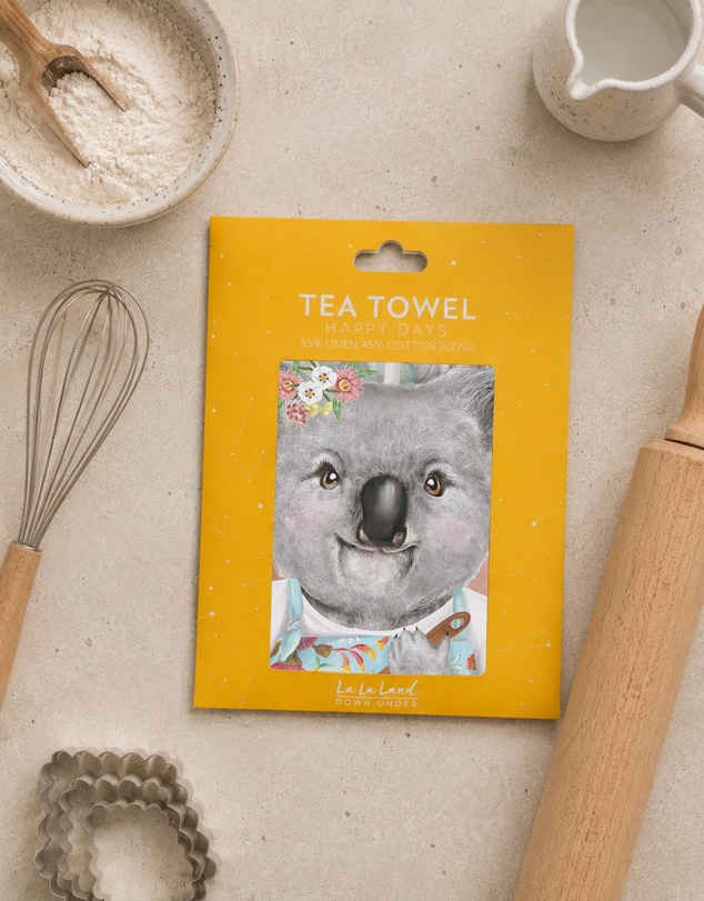 La La Land - Tea Towel Happy Days Baking