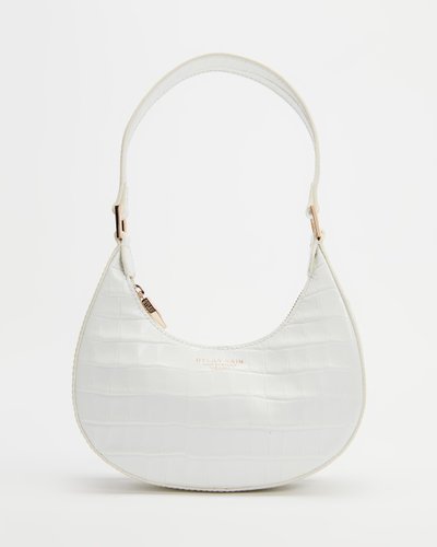 The Rhea Sling Croc Bag