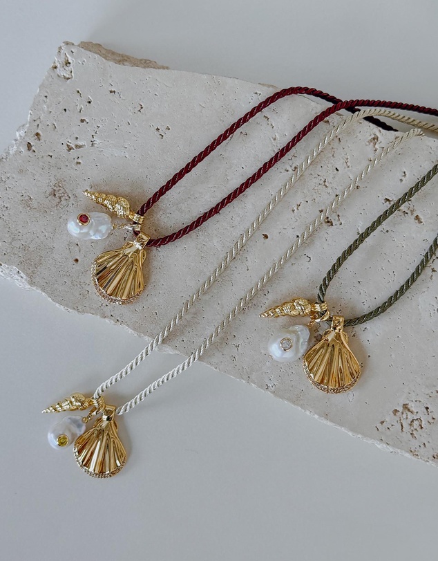 Amber Sceats - Dreamtide Necklace in Khaki