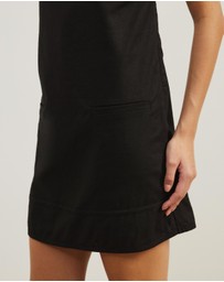 Atmos&Here - Koa Strapless Linen Blend Mini Dress