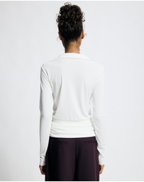 Lover - Bianca Plunge Top