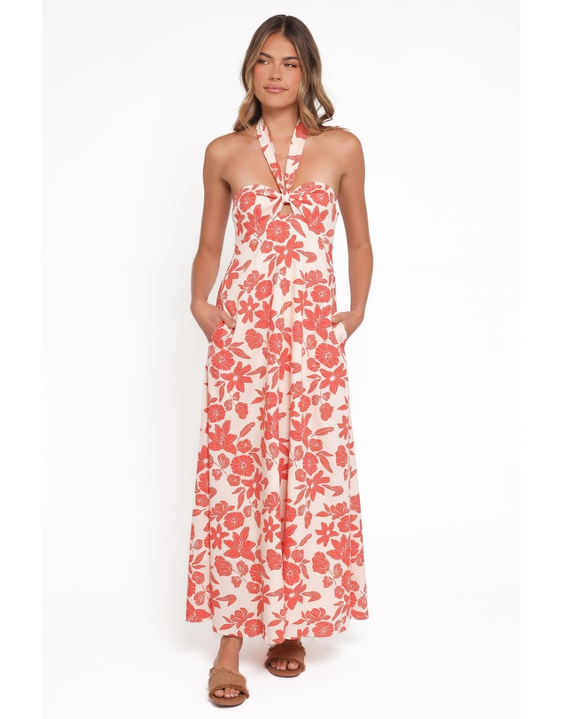 Petal & Pup - Cottrell Maxi Dress - Red Floral