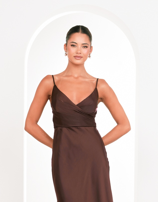 Pilgrim - Yara Wrap Neck Maxi Dress