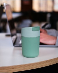 Joseph Joseph - Sipp™ Travel Mug with Flip-top Cap - 340 mL (12 fl. oz) (Green)