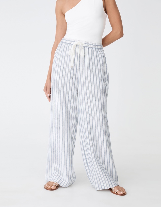 Forcast - Milos Wide Leg Linen Pants