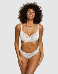 Sans Complexe - Suzie French Cut Microfibre & Lace Brief
