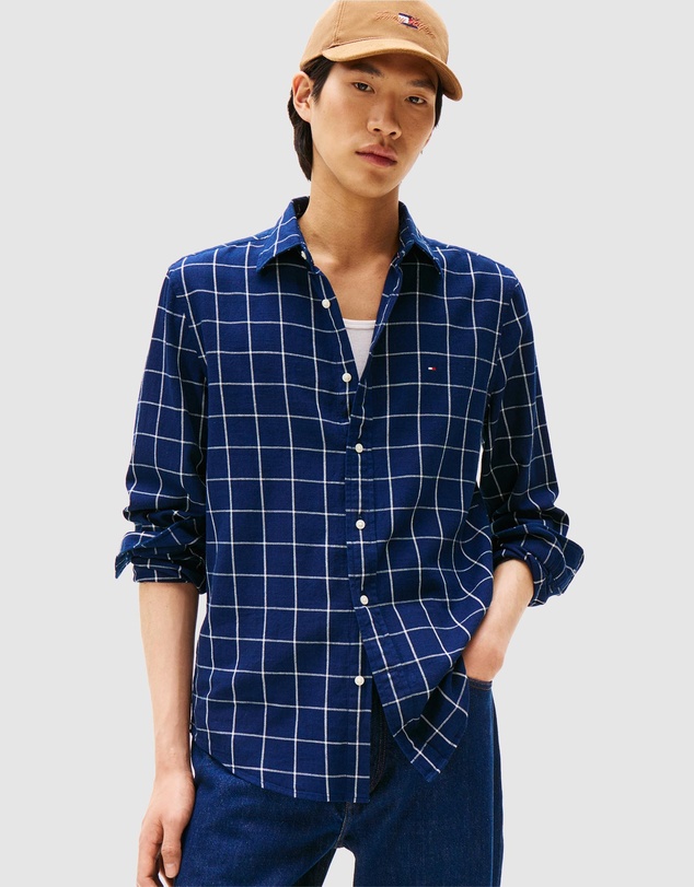 Tommy Hilfiger - Regular Fit Textured Twill Shirt