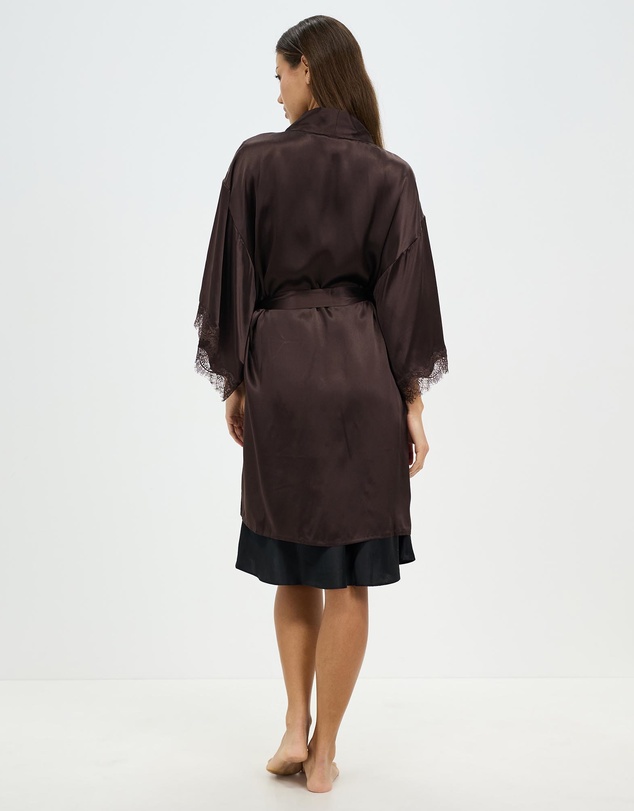 Sainted Sisters - Scarlett Silk Kimono