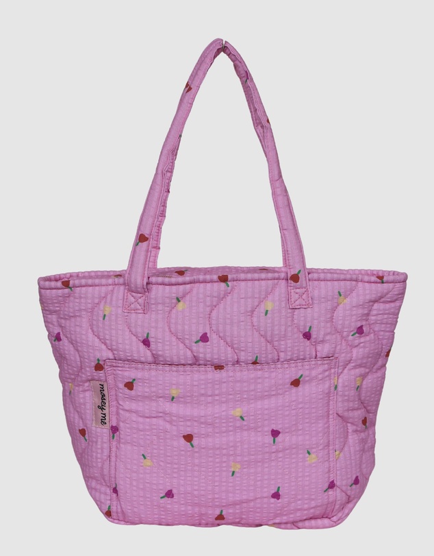 Mosey Me - Forget Me Not Quilted Bag in Peony