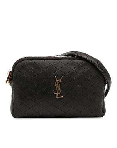 Pre-Loved by Azura Reborn - Pre-Loved Mini Quilted Lambskin Gaby Zippered Pouch