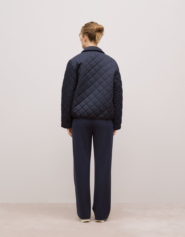 Trenery - Quilted Shell Jacket in Night Sky