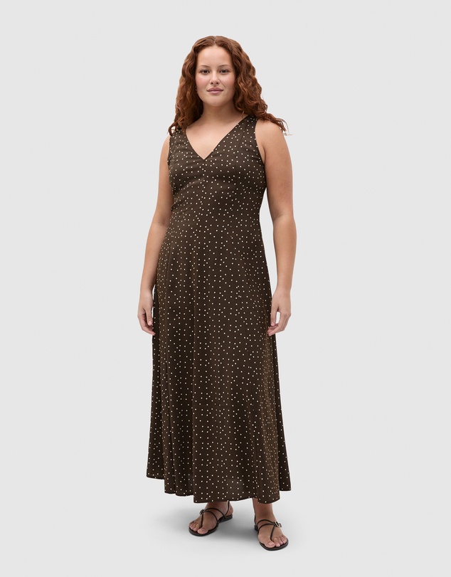 Seed Heritage - Spot Print Midi Dress