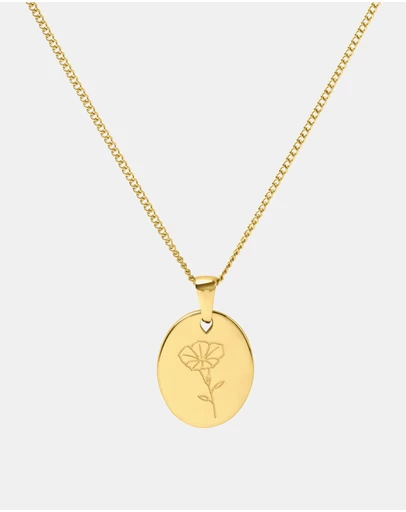 Pastiche - September Birth Flower Necklace