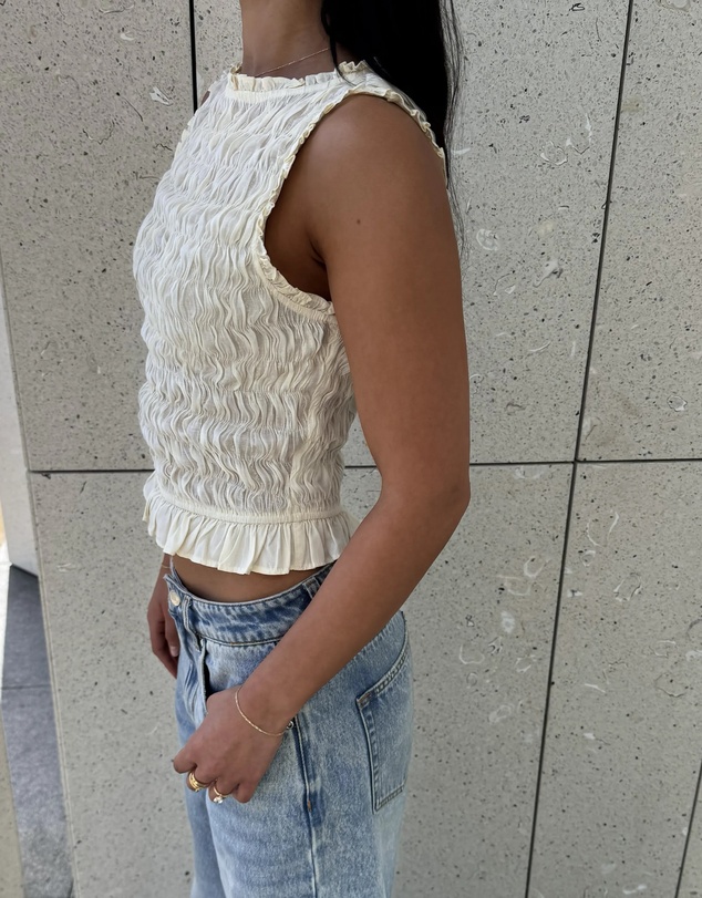 The Fated - Amy Sheer Frill Tank