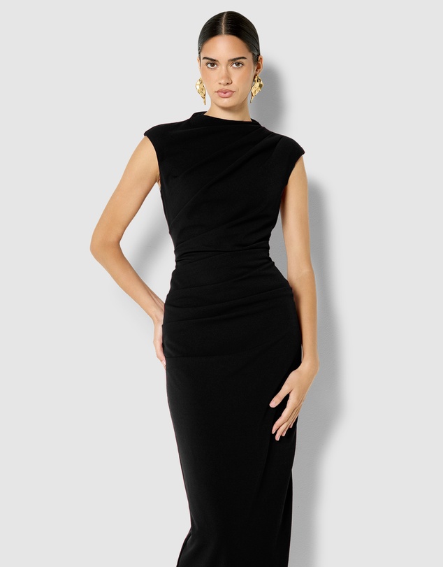 Montique - June Side Tuck Dress