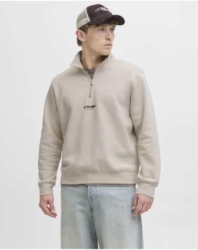 Jack & Jones - Soho Quarter Zip Sweat