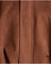 MVN - Faux Suede Bomber Jacket