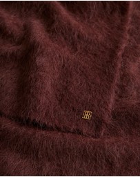Trenery - Brushed Alpaca Scarf in Espresso