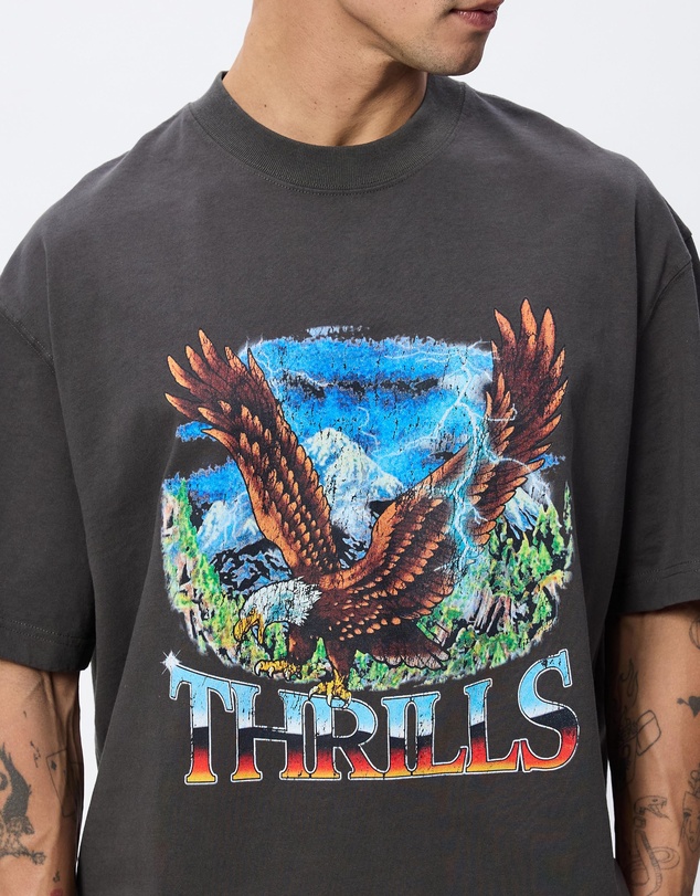 Thrills - Seen Heard Oversize Box Crop Tee