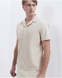 UNISON - Seersucker Regular Fit Shirt