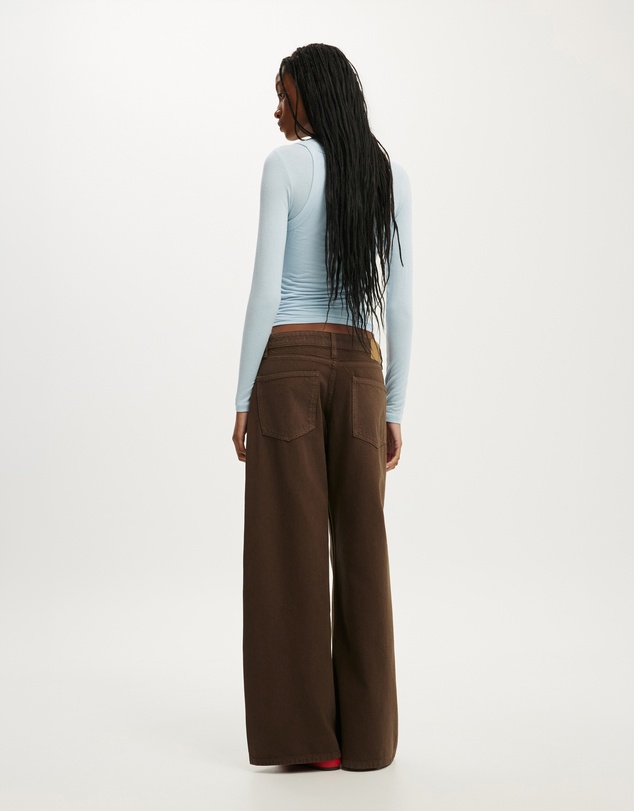 Cotton On - Low Rise Wide Jeans