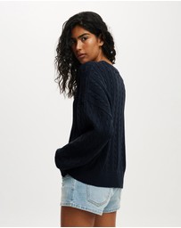 Cotton On - Cotton Crew Neck Sweater
