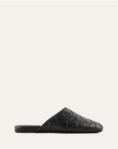 BLACK LEATHER