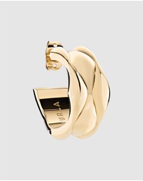 Furla - Furla Mionido Gold-Tone Hoop Earrings