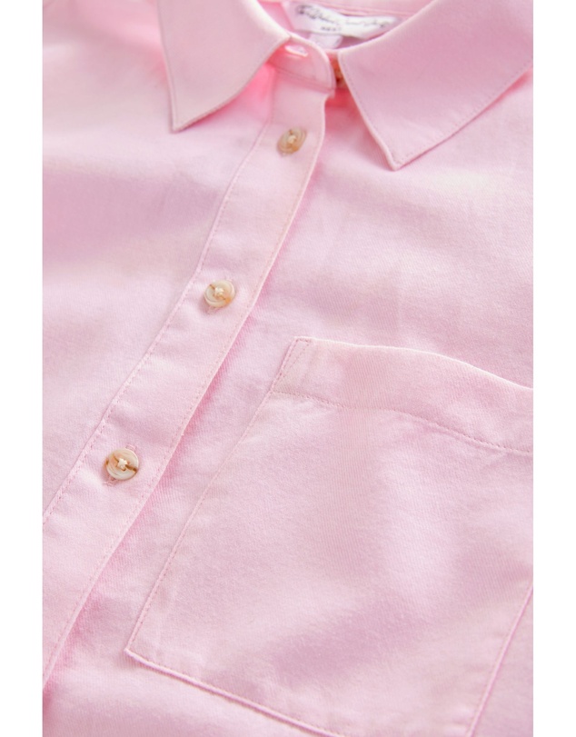 NEXT - Relaxed 100% Cotton Button Down Long Sleeve Shirt