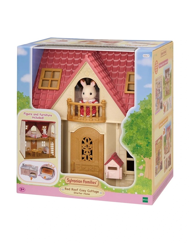 Sylvanian Families - Red Roof Cosy Cottage Starter Home