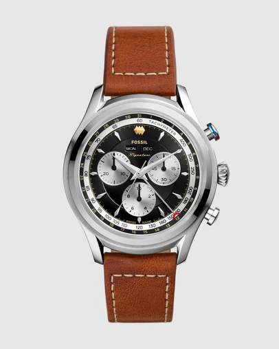 Fossil - Signature CS-1 Brown Chronograph Watch