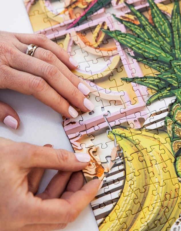Bespoke Letterpress - Tropical Paradise 1000pc puzzle