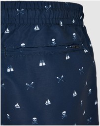 Urban Classics - Pattern Swim Shorts
