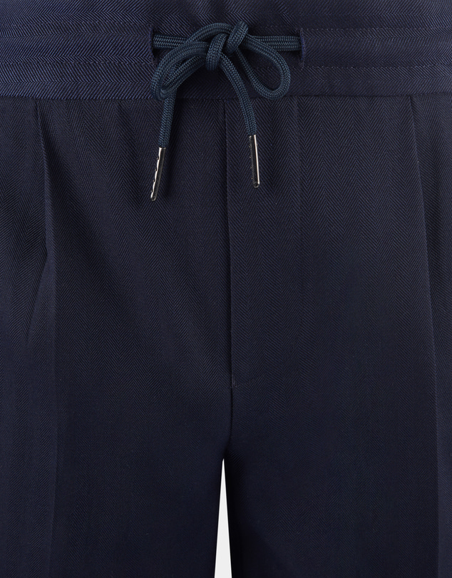Peckham Rye  - Drawstring Herringbone Short