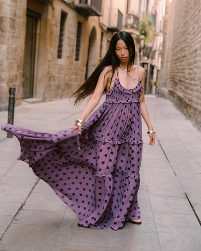 KINGA CSILLA - Posto Spot June Maxi Dress