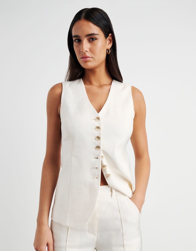 Jag - Kayla Linen Vest