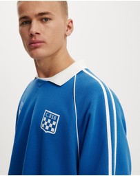 Cotton On - Raglan Polo Fleece