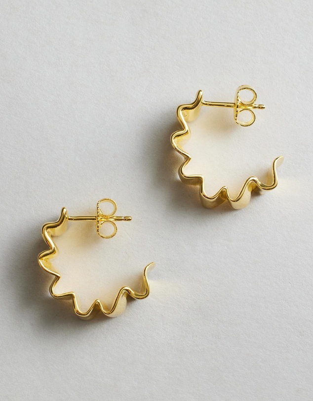 SAINT VALENTINE - Franca Hoops - Gold