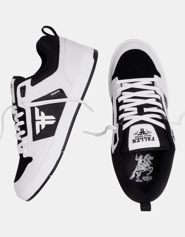 Fallen Footwear - Revolver Shoes White