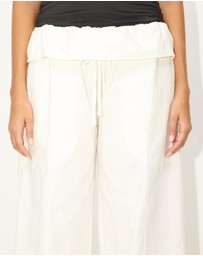 Dazie - Bayside Linen Blend Relaxed Pants