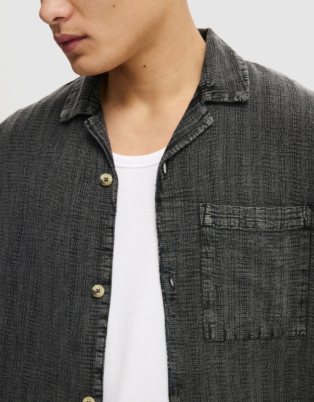 Cotton On - Washed Box Fit Short Sleeve Shirt