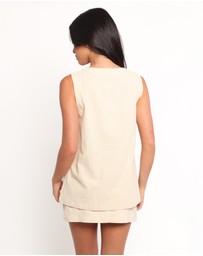 Petal & Pup - Pia Skirt Set - Light Yellow