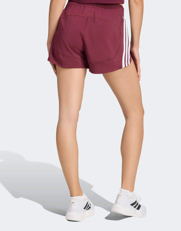 adidas Performance - Pacer Workout Woven High Rise Shorts Womens