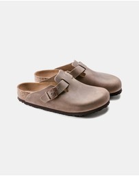 Birkenstock - Boston Nubuck Oiled Narrow - Women's