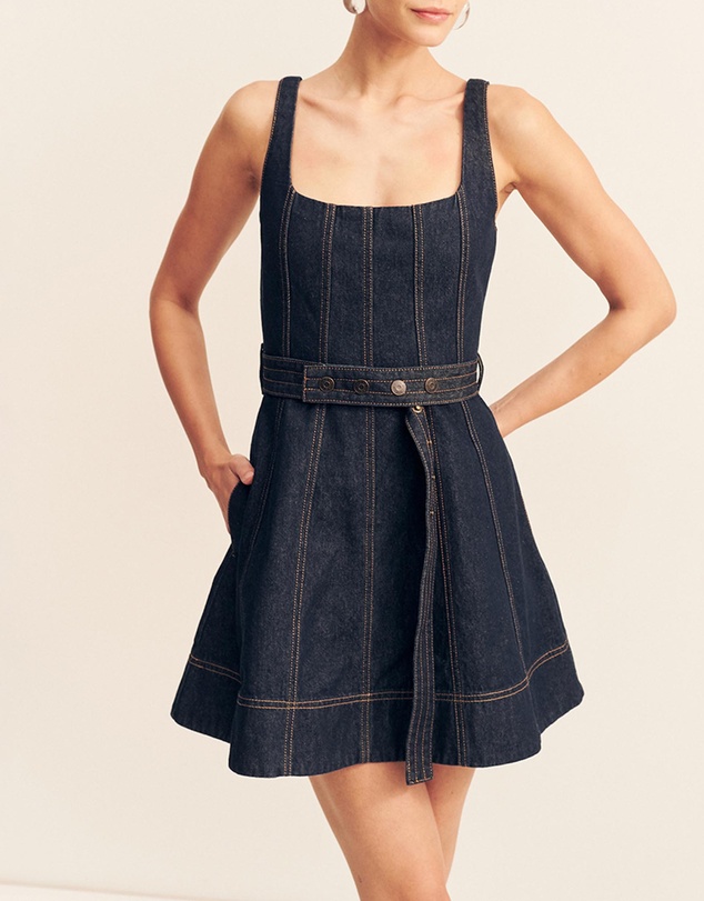 Shona Joy - Rita Belted Mini Dress