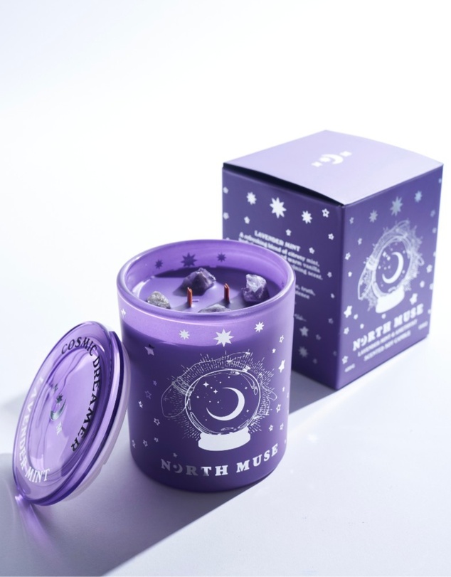 North Muse - Cosmic Dreamer - Lavender & Mint Candle