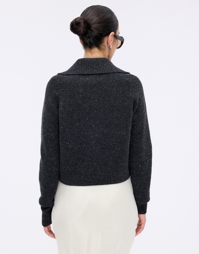 Minima Esenciales - Niles Merino Wool Zip Cardigan