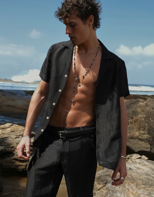 Aqua Blu Australia - Ostra Jean Short Sleeve Shirt