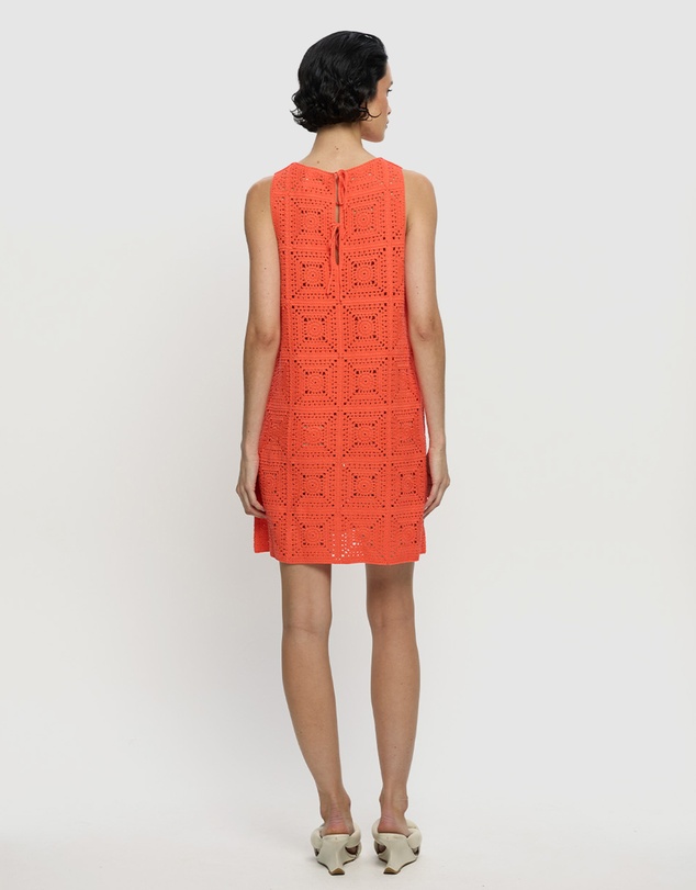 KIVARI - Brenna Crochet Mini Dress