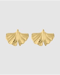Emporio Armani - Emporio Armani Gold-Tone Earring